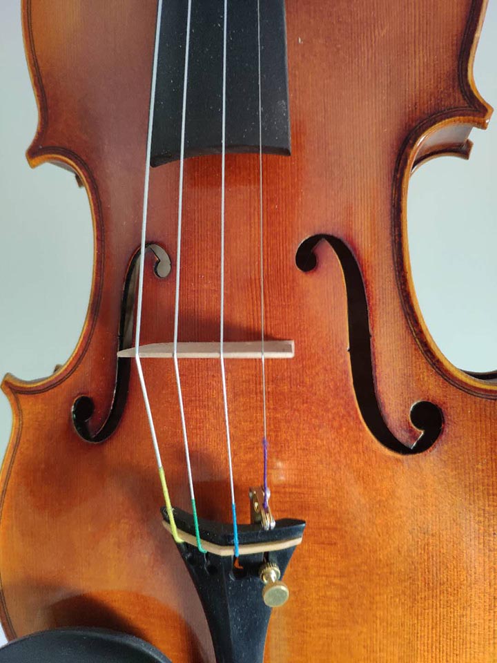 川料虎紋楓4/4小提琴