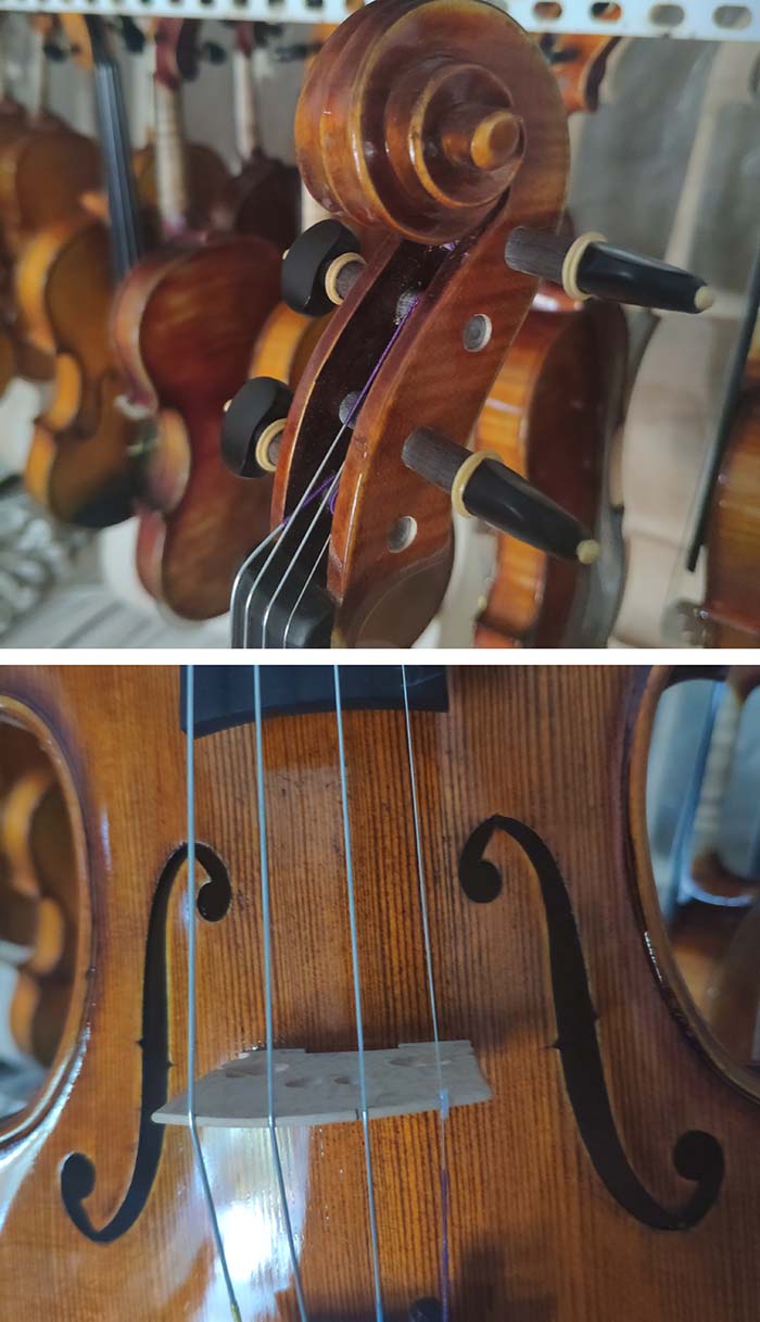 仿舊復古瓜式琴-zd03