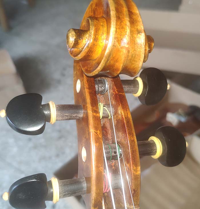 雀眼楓純手工小提琴-zy10