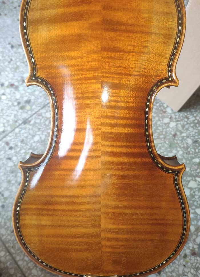 雕花鑲嵌演奏級小提琴-zy09