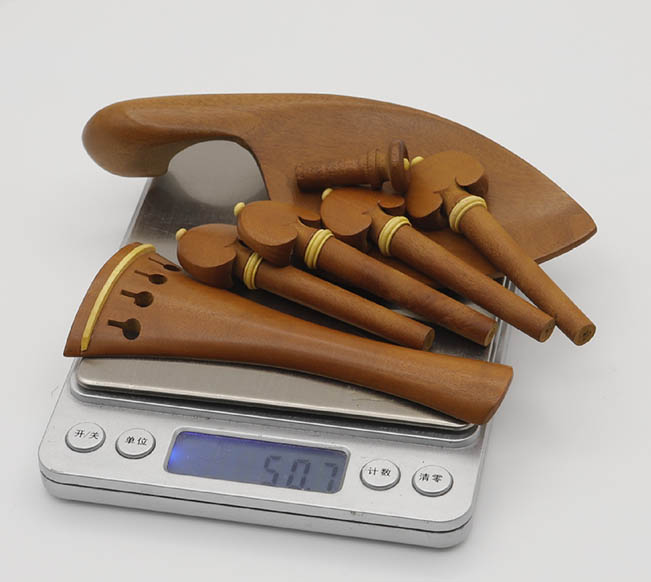 高檔小提琴4棗木配件4件套