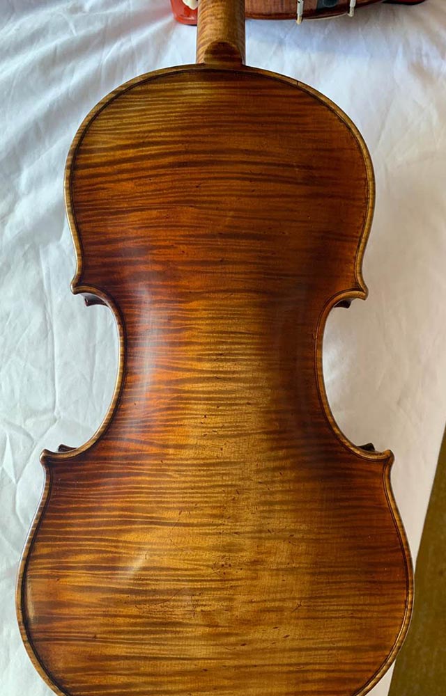 意大利虎皮紋小提琴