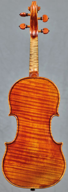 卡洛?白貢齊1735 'Baron Knoop' 小提琴'Baron Knoop' Bergonzi 小提琴背背板