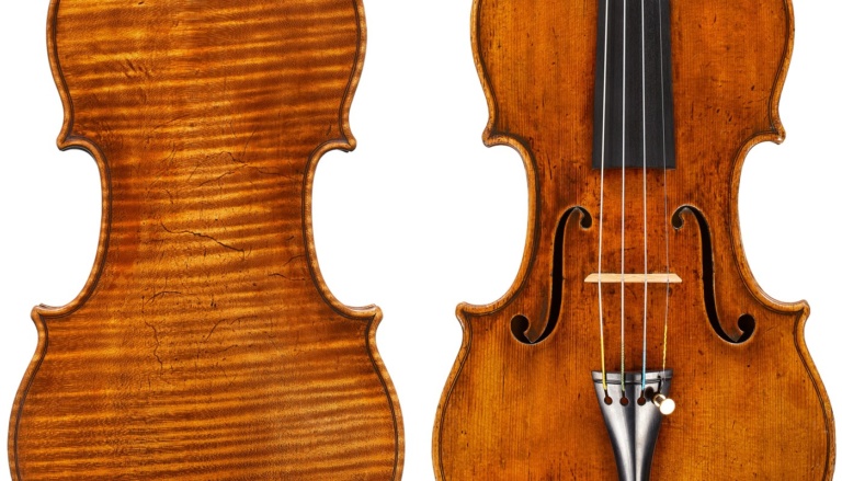 斯特拉迪瓦里1714 “達(dá)芬奇，前塞德?tīng)枴保包S金時(shí)期”的代表作品
