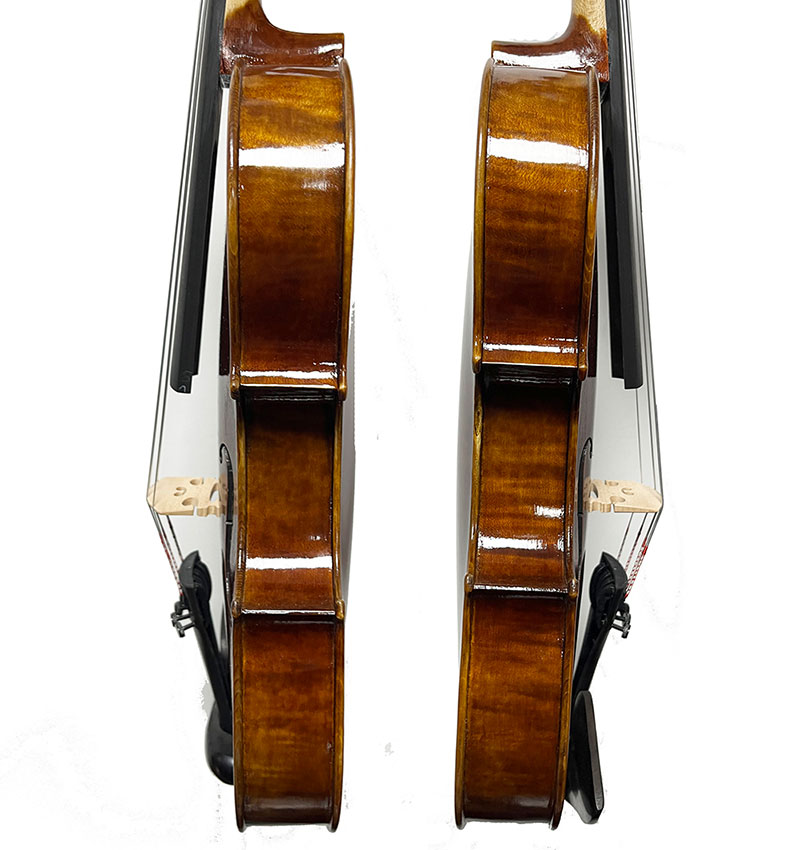 深色12寸手工中提琴