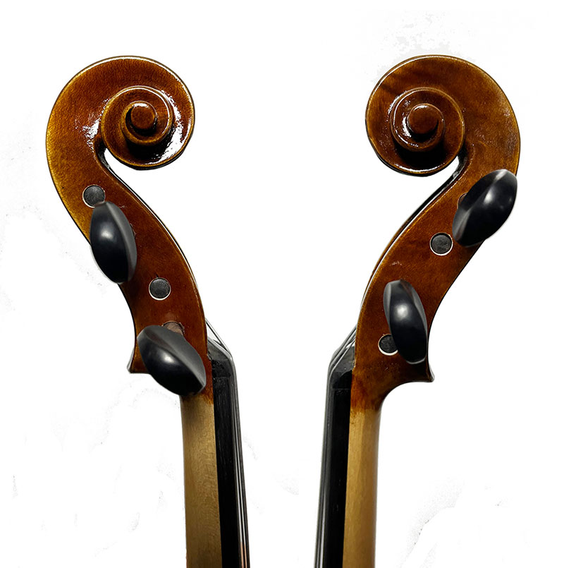 深色12寸手工中提琴